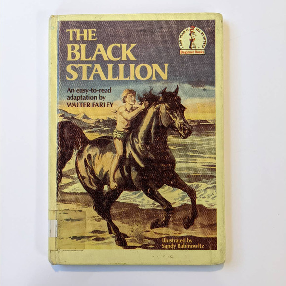 Vintage "The Black Stallion" by Walter Farley Dr. Seuss Beginner Books Childrens - Picture 2 of 10